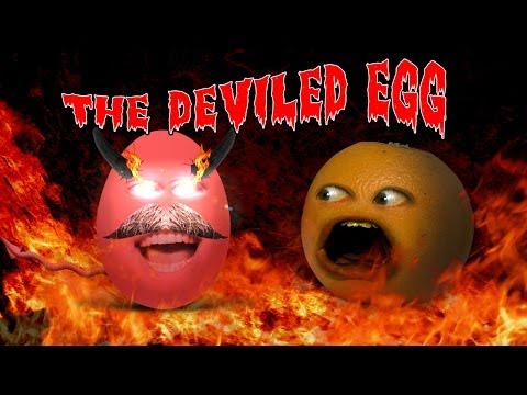 Annoying Orange - The Deviled Egg (Ft. FuriousPete!)