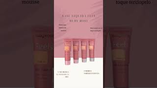 Base liquida feel Ruby rose #makeup #rubyrose #baseliquida #basefeel #maquillaje