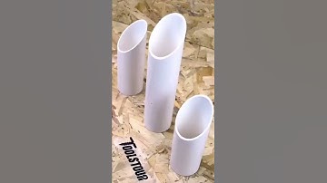 How to Make A Tools Storgae Holder with PVC Pipe
