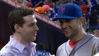 NYM@MIA: Wright on going 3-for-4, deGrom's win
