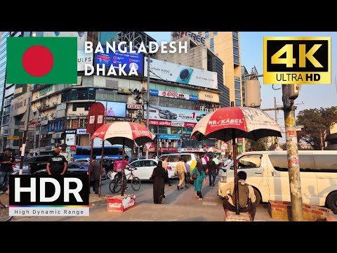 Dhaka Evening 4K Walk – Sunset Stroll through Bangladesh’s Bustling Streets
