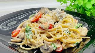 картинка: ОЧЕНЬ ВКУСНО как на обед так и на ужин! Фантастически вкусные спагетти ! Рецепт спагетти !