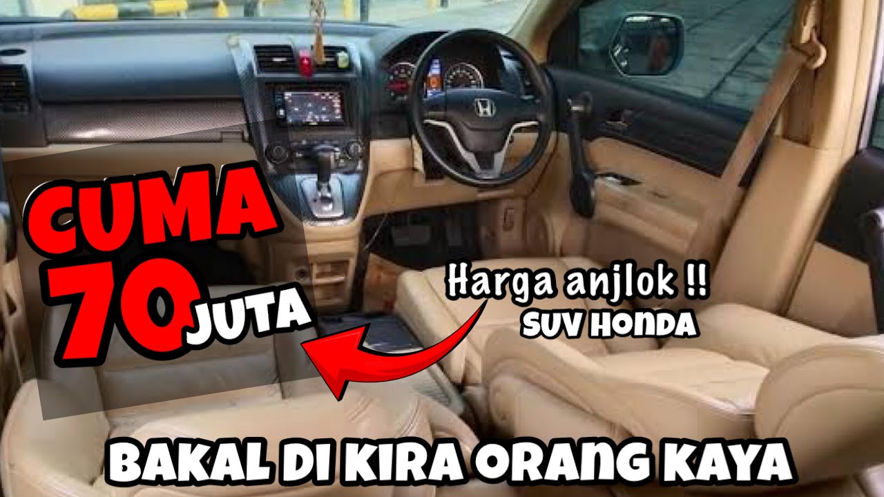 Rupiah Anjlok, Harga Mobil Anjlok Parah, SUV HONDA Cuma 70 Juta dapet segagah ini..
