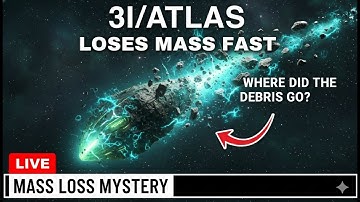 3I/ATLAS LOSES MASS FAST — WHERE DID THE DEBRIS GO?