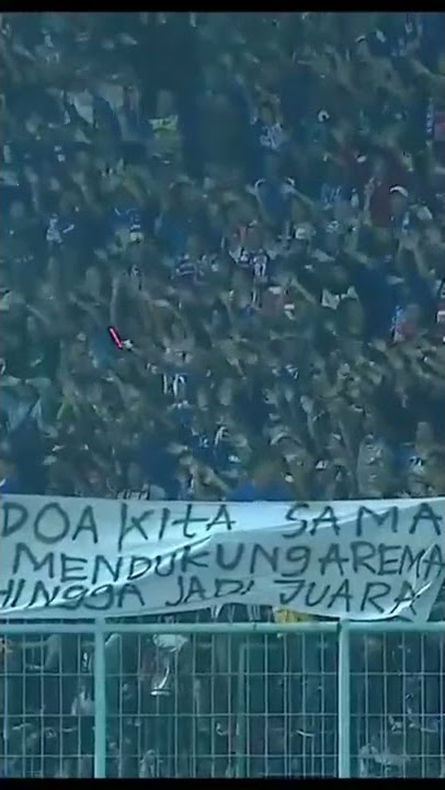 Aremania Indonesia 🦁💙 #Shorts #Arema #Liga1
