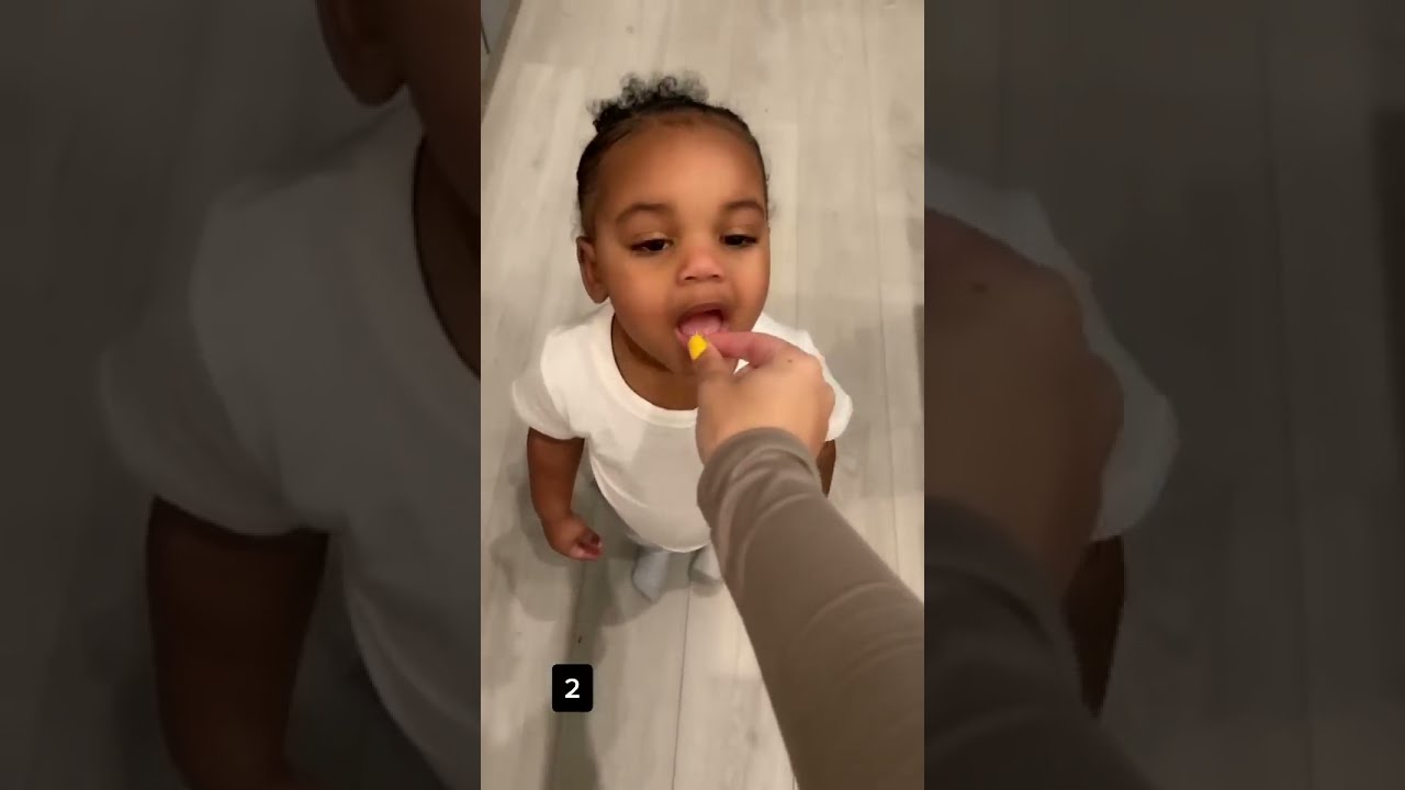 FEEDING MY 2 YEAR OLD DAUGHTER NOVA INVISIBLE SNACKS Shorts