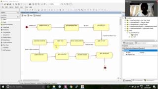 experiment 5 state chart diagram
