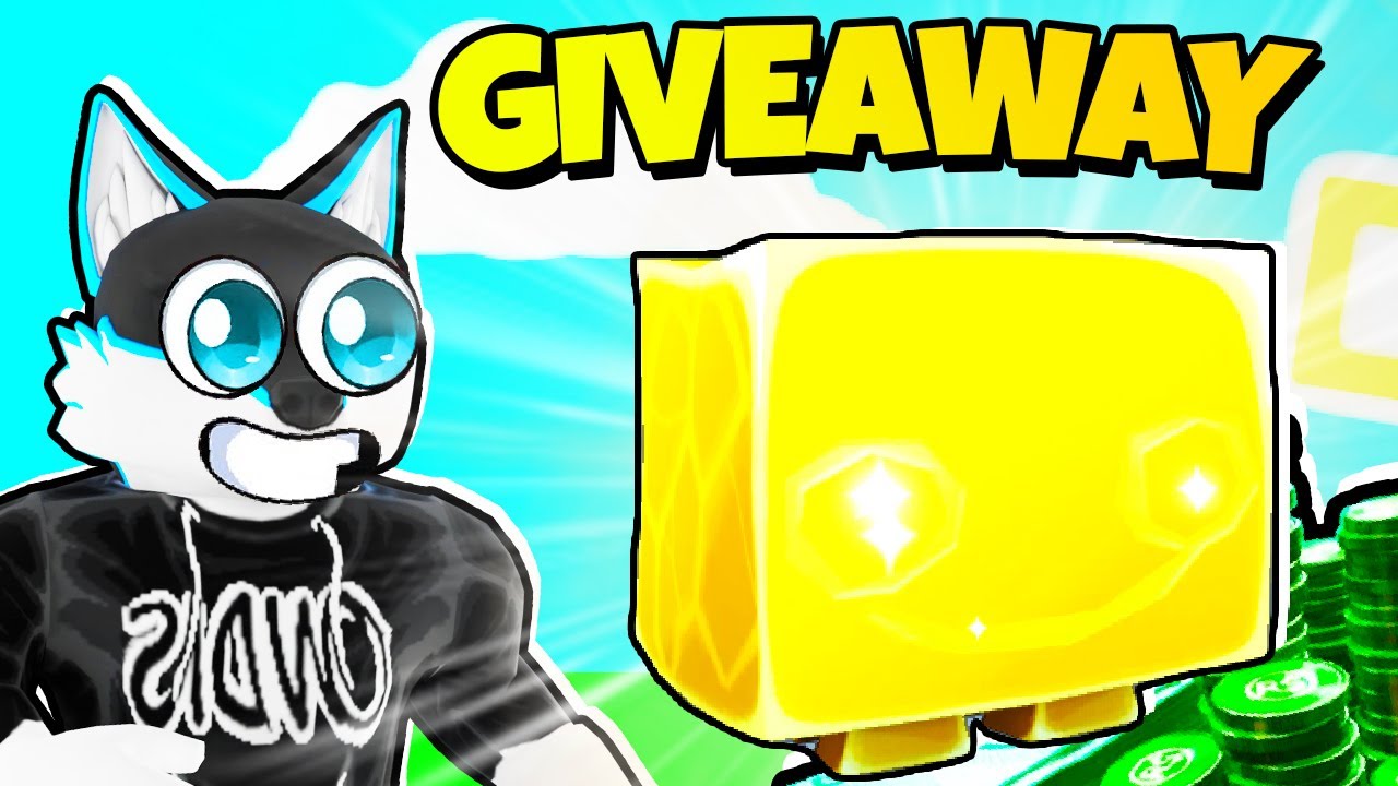 GIVEAWAY HUGE PETŮ #27!🔴 Pet Simulátor X