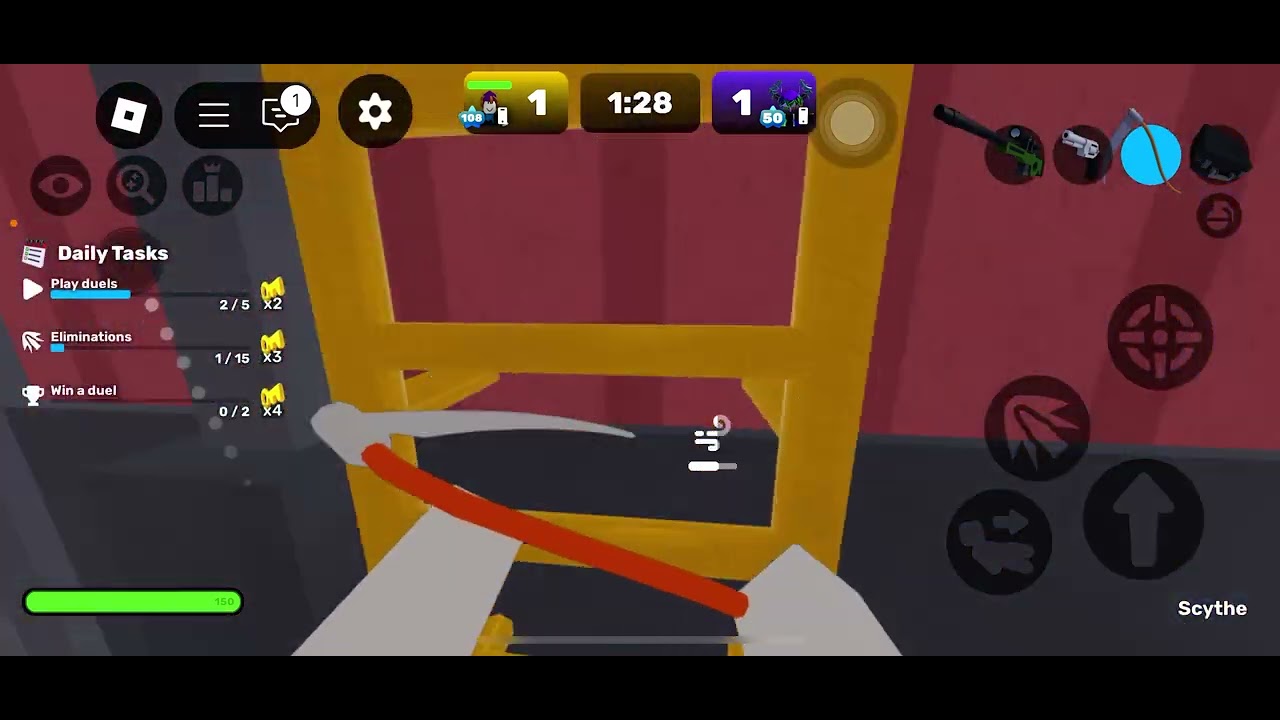 1v1 my friend in Roblox rivals - YouTube