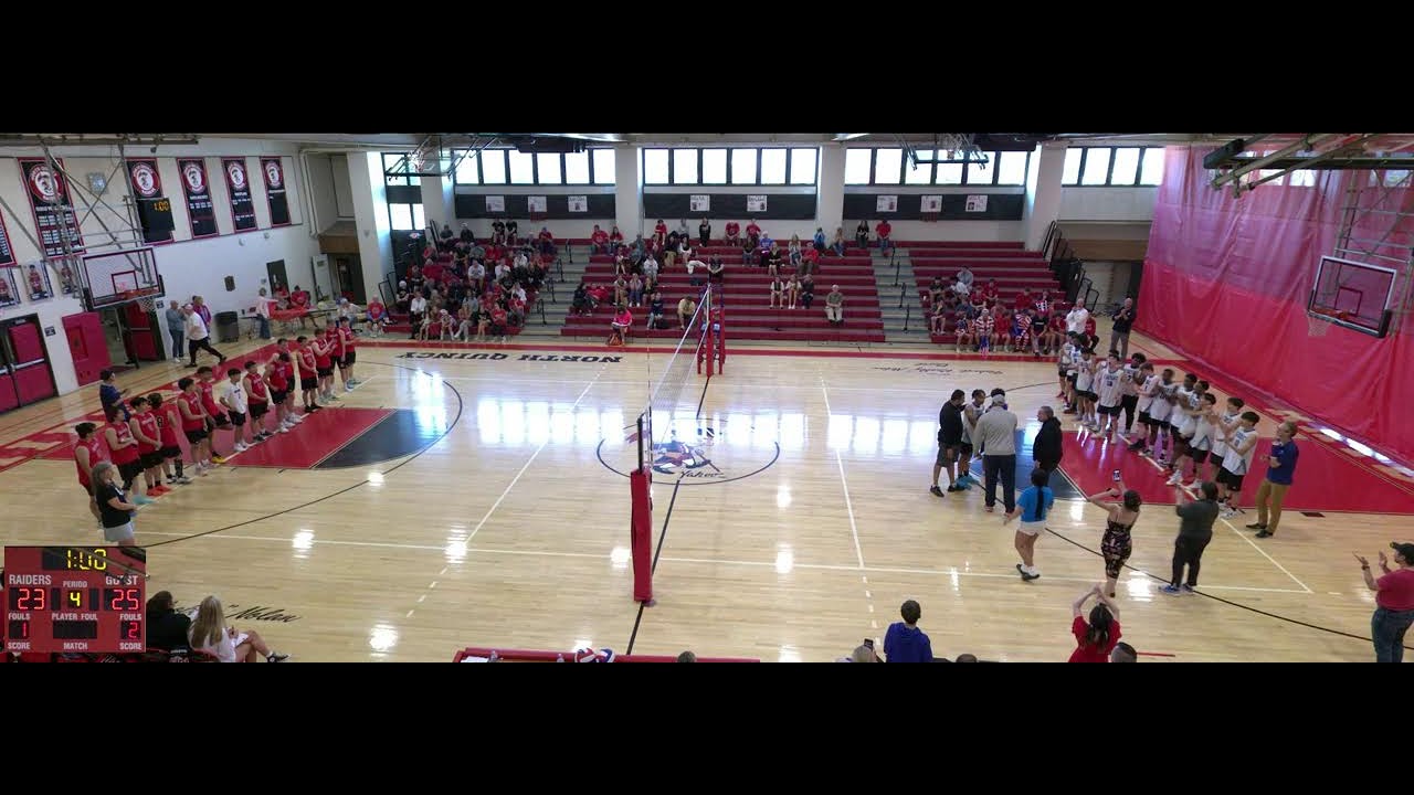 North Quincy High vs O'Bryant High School Boys' Varsity Volleyball