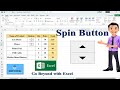 Spin Button in Excel| How to Use Spin Button in Excel| Magic of Spin Button