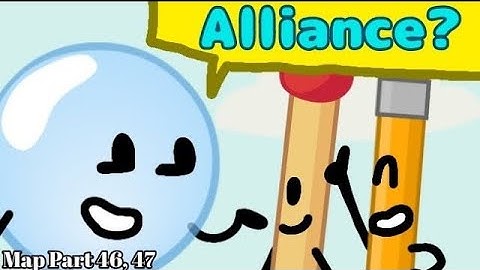 My parts of BFDI 1a Reanimated map of @*-Aura-Rainbow-* 🇦🇺  | #jnjbbfdi1amap Part 46 and 47