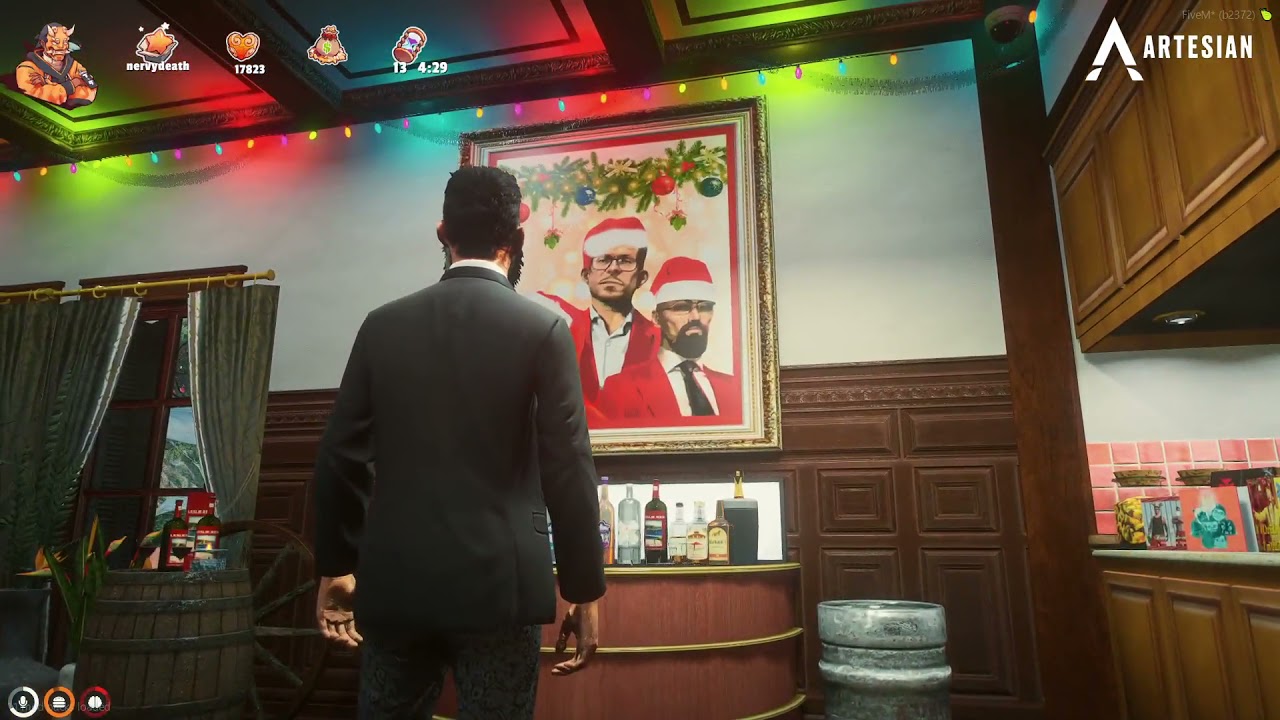 Buddha reacts to Clean Manor Christmas update | GTA NoPixel RP