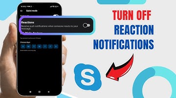 Turn Off Reaction Notifications On Skype. |Technologyglance