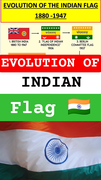 1880 🇮🇳 1947 'EVOLUTION OF INDIAN FLAG'|| #india #indianflag #upsc  #staticgk #shortsfeed #trending