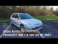 Test auto youngtimer  peugeot 306 18 16v 112 xs 3p 2001