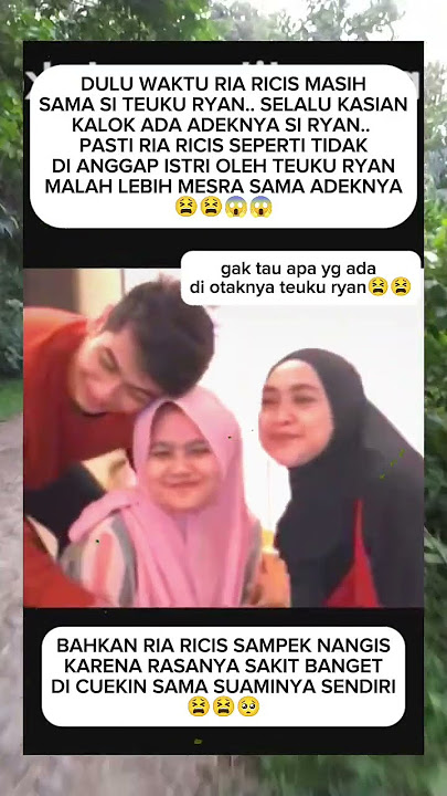 PARAH BANGET‼️Teuku Ryan bilang jijik ke ricis😫#teukuryan#riaricis#shorts#shortvideo#shortsfeed