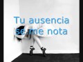 Tu Ausencia - Negros Letras/Lyrics