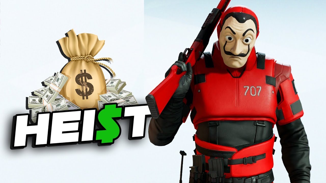 MONEY HEIST MODE GAMEPLAY Rainbow Six Siege YouTube