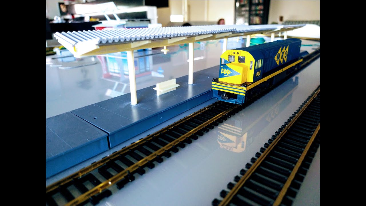 MONTAGEM DA PLATAFORMA - kit Frateschi escala HO - Maquete trem