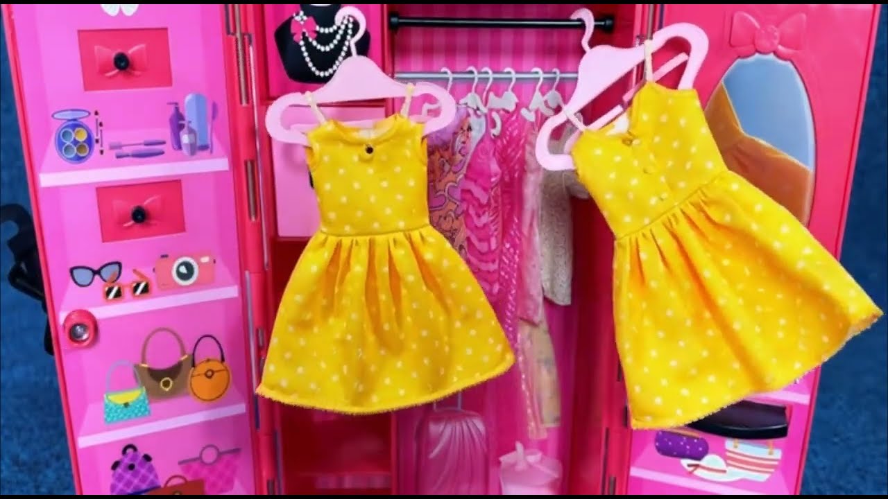 Satisfying Unboxing Barbie Princess Makeup & Vanity Table ASMR | Baby Bubbles Toys ASMR