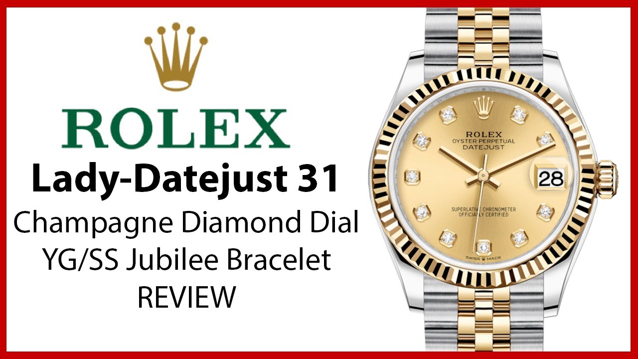 rolex lady datejust 31 jubilee