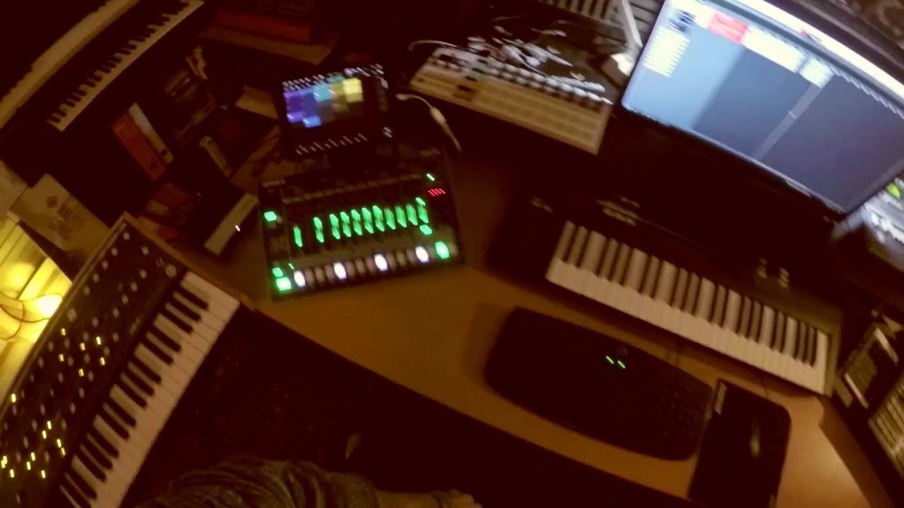 ModStep Midi Sequencer for iOS Test Drive controlling a Sub37+TR8+K-Station+BassStation2