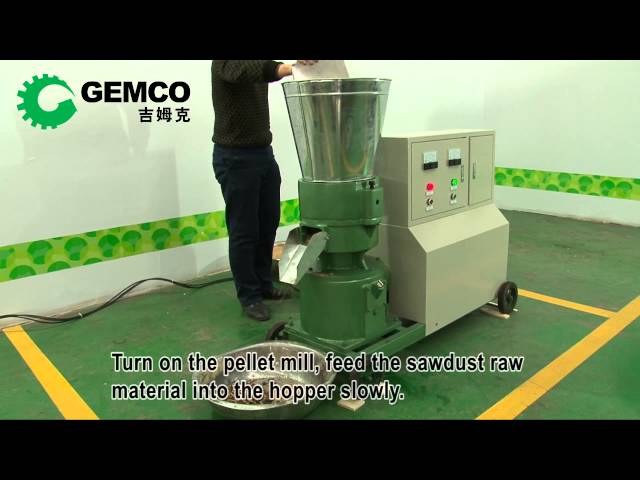 Wood pellet maker, Wood pellet manufacturing equipment, wood pellet press -  YouTube