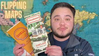 I Love Reselling Vintage Maps - ebay | Facebook Marketplace Flipping