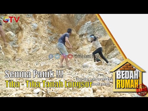 Semua Panik !!! Tiba - Tiba Tanah Longsor | Bedah Rumah |  Eps 610 | (1/5)