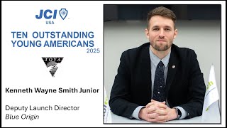 Kenneth Smith: 2025 Ten Outstanding Young Americans (TOYA) Honoree