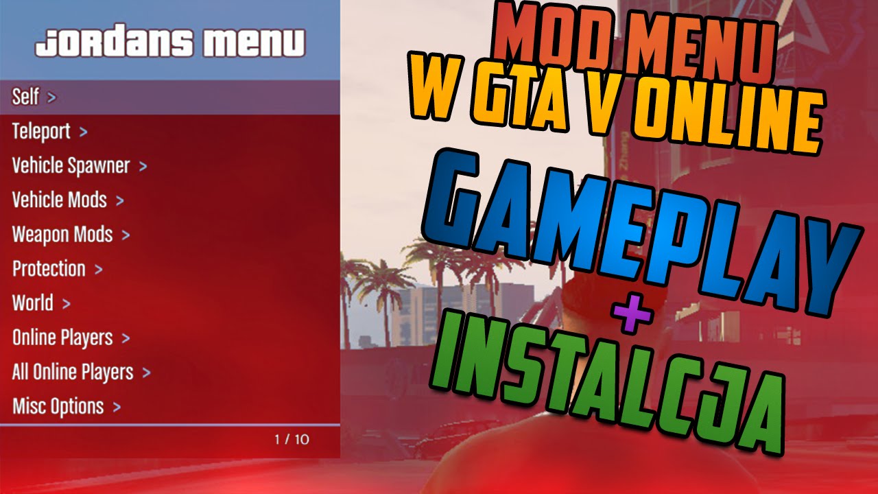 GTA V PC Mod - Mod Menu [TUTORIAL PL][HD] - YouTube