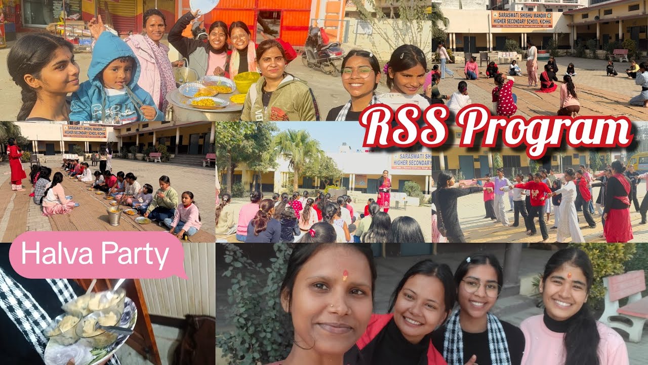 RSS PROGRAM// Halva party 🤣