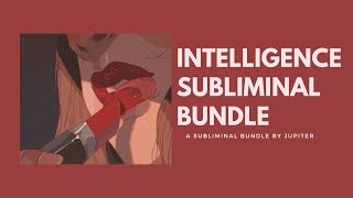 intelligence subliminal bundle (80+subs)