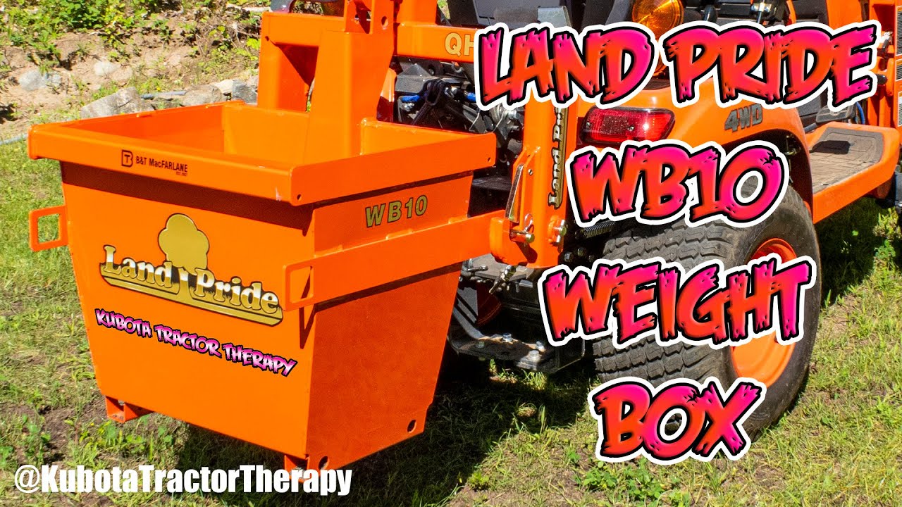 Land Pride WB10 Weight Box YouTube