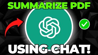 How to Summarize a PDF Using ChatGPT