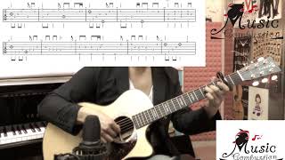 Video thumbnail of "Porco Rosso - Joe Hisaishi   guitar solo"
