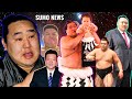 Sumo news 96 asashoryu has cancer terunofuji at shrine kakuryu refused isegahama new deshi more