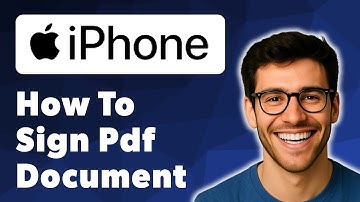How To Sign A Pdf Document On Iphone [2025 Guide]