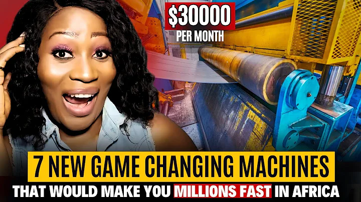 7 Cheap High-Value Machines That Will Bring You 90% Return On Investment In Africa