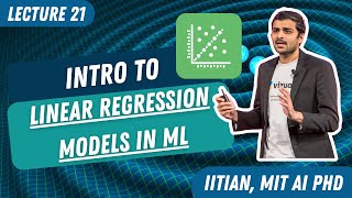 Lecture 21: Linear Regression Introduction