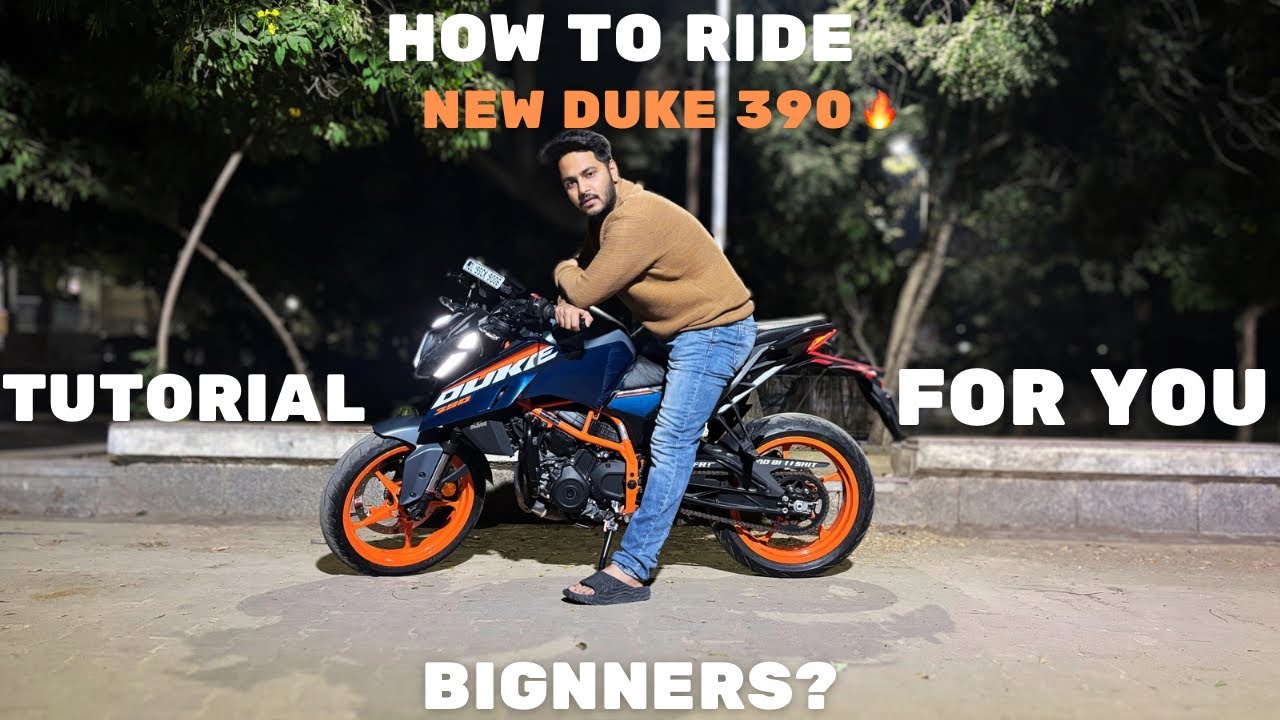 How To Ride New Duke 390 🔥| For Beginners | Full Tutorial |