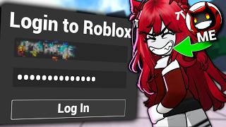 I Logged into His GIRLFRIEND'S ROBLOX ACCOUNT...