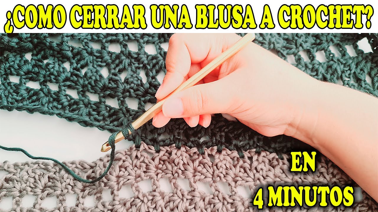 «Как закрыть двухцветную блузку крючком» | Уроки вязания крючком | Всё о вязании крючком