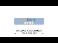 Upload Document to Folder