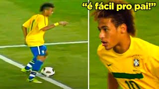 A ESTREIA DE NEYMAR PELA SELEÇÃO BRASILEIRA EM 2010!!! NEY E GANSO EM 2010 ERA UM ABSURDO!!!