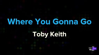 Watch Toby Keith Where You Gonna Go video