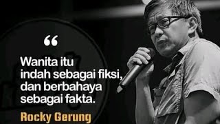 ROCKY GERUNG! Filosofi Cara Berpikir Anak Muda Indonesia