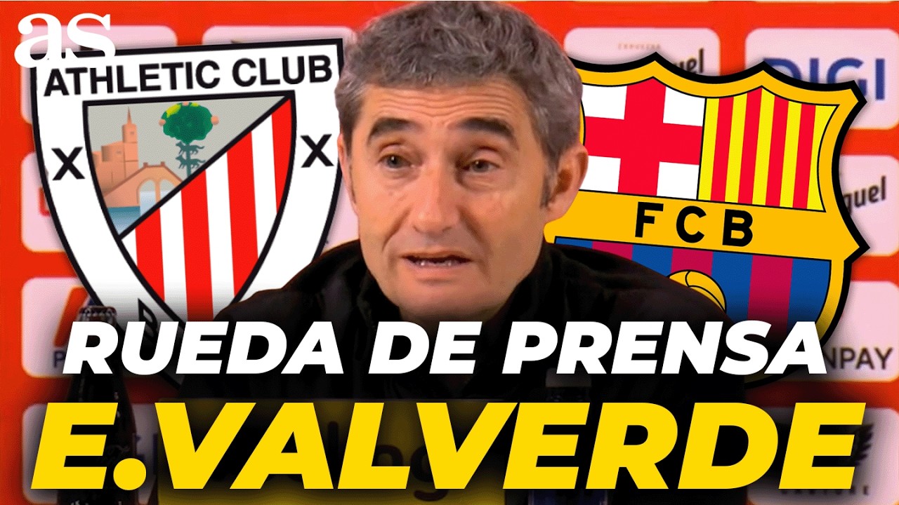 ERNESTO VALVERDE, RUEDA de PRENSA completa tras ATHLETIC 0-BARCELONA 1