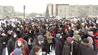Митинг в поддержку Навального! Череповец
